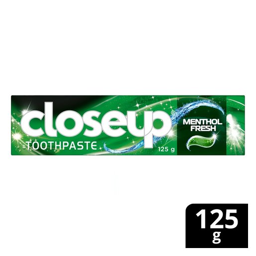 Close-Up Toothpaste Menthol Fresh 125g
