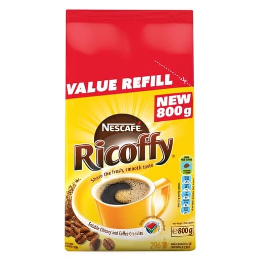 Nescafe Ricoffy Pouch 800g