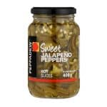 Peppadew Sweet Jalapeno Peppers Hot Slices 400g