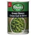 Rhodes Greens Beans Cross Cut 410g